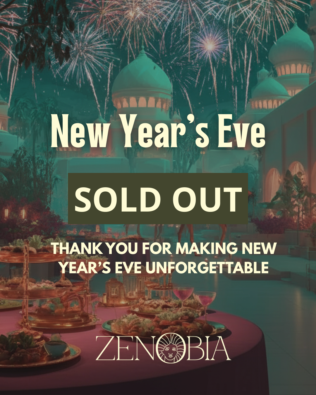 New Year’s Eve - december 31.