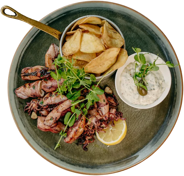 Roston Sült Tintahal – Roasted Squid
